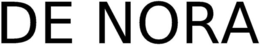 DE NORA trademark