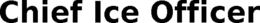 CHIEF ICE OFFICER trademark