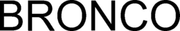 BRONCO trademark