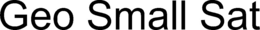GEO SMALL SAT trademark