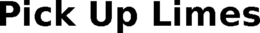 PICK UP LIMES trademark