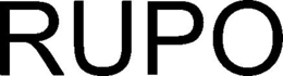 RUPO trademark