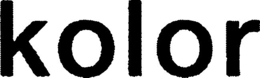 KOLOR trademark
