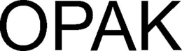 OPAK trademark