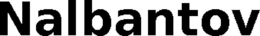 NALBANTOV trademark