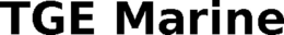 TGE MARINE trademark