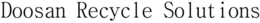 DOOSAN RECYCLE SOLUTIONS trademark