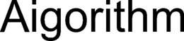 AIGORITHM trademark