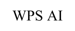 WPS AI trademark