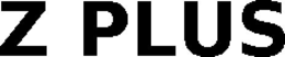 Z PLUS trademark