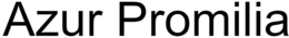 AZUR PROMILIA trademark