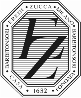 EZ EREDI ZUCCA MILANO BARBITONSORI CASA 1652 FONDATA trademark