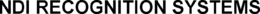 NDI RECOGNITION SYSTEMS trademark