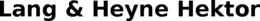 LANG & HEYNE HEKTOR trademark