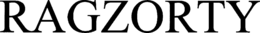 RAGZORTY trademark