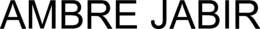 AMBRE JABIR trademark