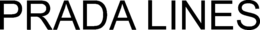 PRADA LINES trademark