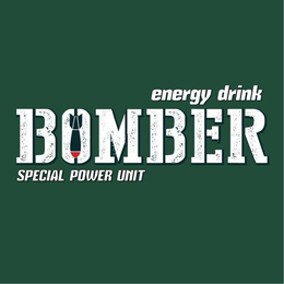 ENERGY DRINK BOMBER SPECIAL POWER UNIT trademark