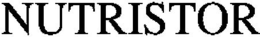 NUTRISTOR trademark