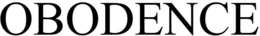OBODENCE trademark