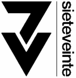 7V SIETEVEINTE trademark