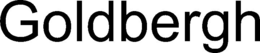 GOLDBERGH trademark