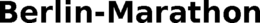 BERLIN-MARATHON trademark