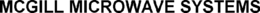 MCGILL MICROWAVE SYSTEMS trademark