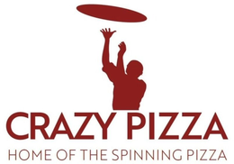 CRAZY PIZZA HOME OF SPINNING PIZZA trademark