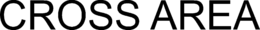 CROSS AREA trademark