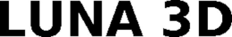 LUNA 3D trademark