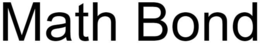 MATH BOND trademark