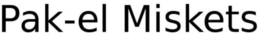 PAK-EL MISKETS trademark