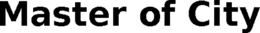 MASTER OF CITY trademark