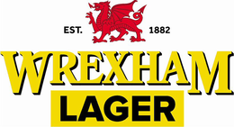 EST. 1882 WREXHAM LAGER trademark