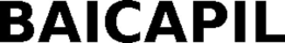 BAICAPIL trademark