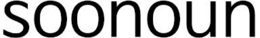 SOONOUN trademark