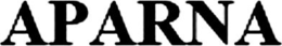 APARNA trademark