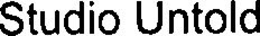 STUDIO UNTOLD trademark