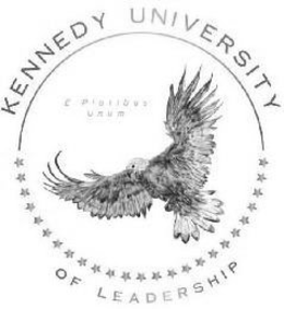 KENNEDY UNIVERSITY OF LEADERSHIP E PLURIBUS UNUM trademark