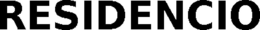 RESIDENCIO trademark