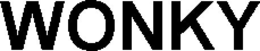 WONKY trademark