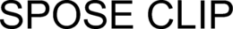 SPOSE CLIP trademark