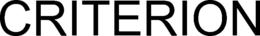 CRITERION trademark