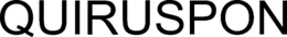 QUIRUSPON trademark