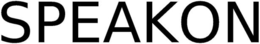 SPEAKON trademark