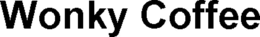 WONKY COFFEE trademark