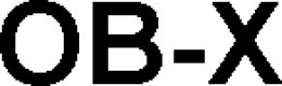 OB-X trademark