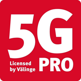 5G PRO LICENSED BY VÄLINGE trademark