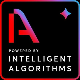 A POWERED BY INTELLIGENT ALGORITHMS trademark